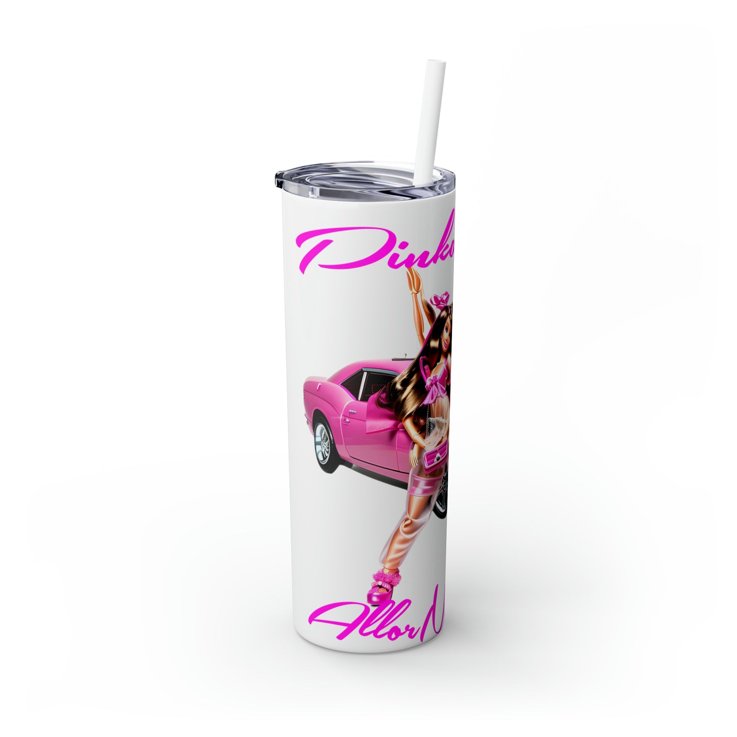 Skinny Tumbler with Straw, 20oz