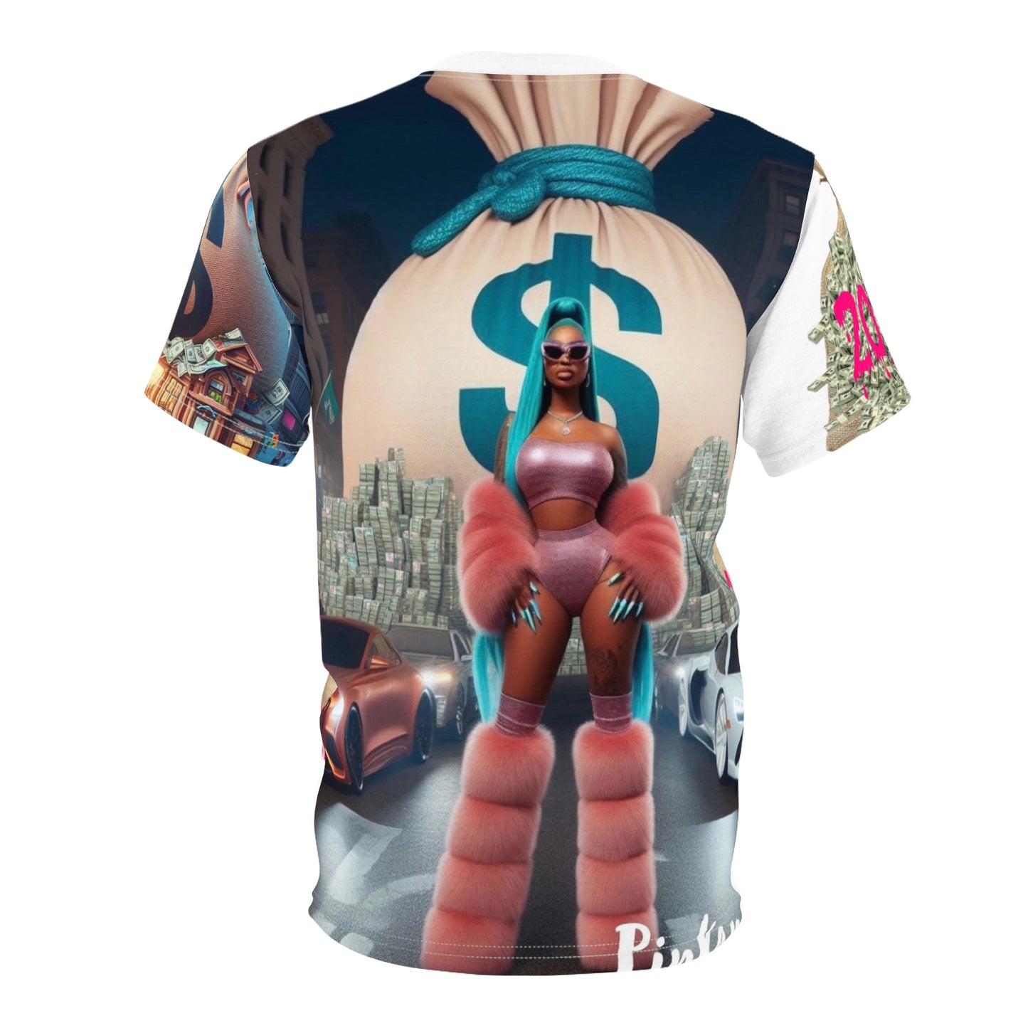 Unisex Cut & Sew Tee (AOP)