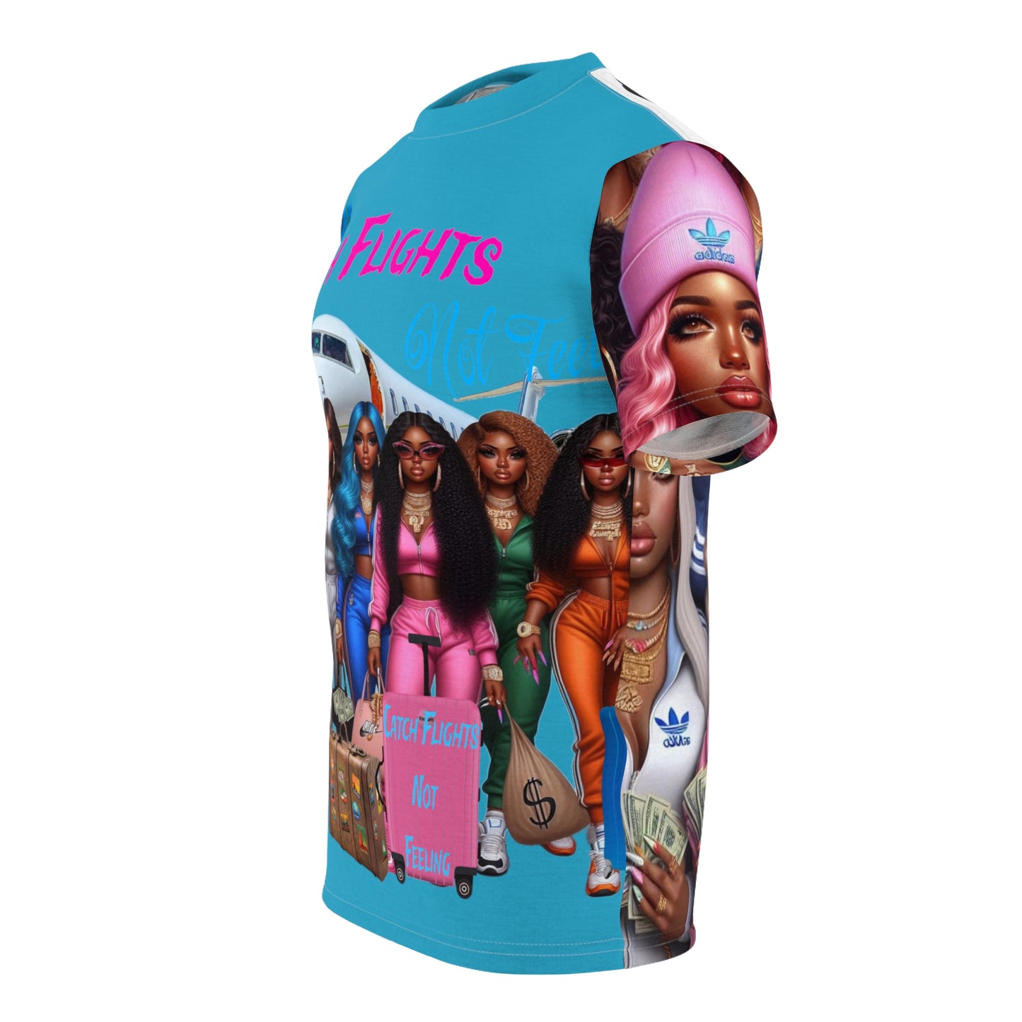 Unisex Cut & Sew Tee (AOP)