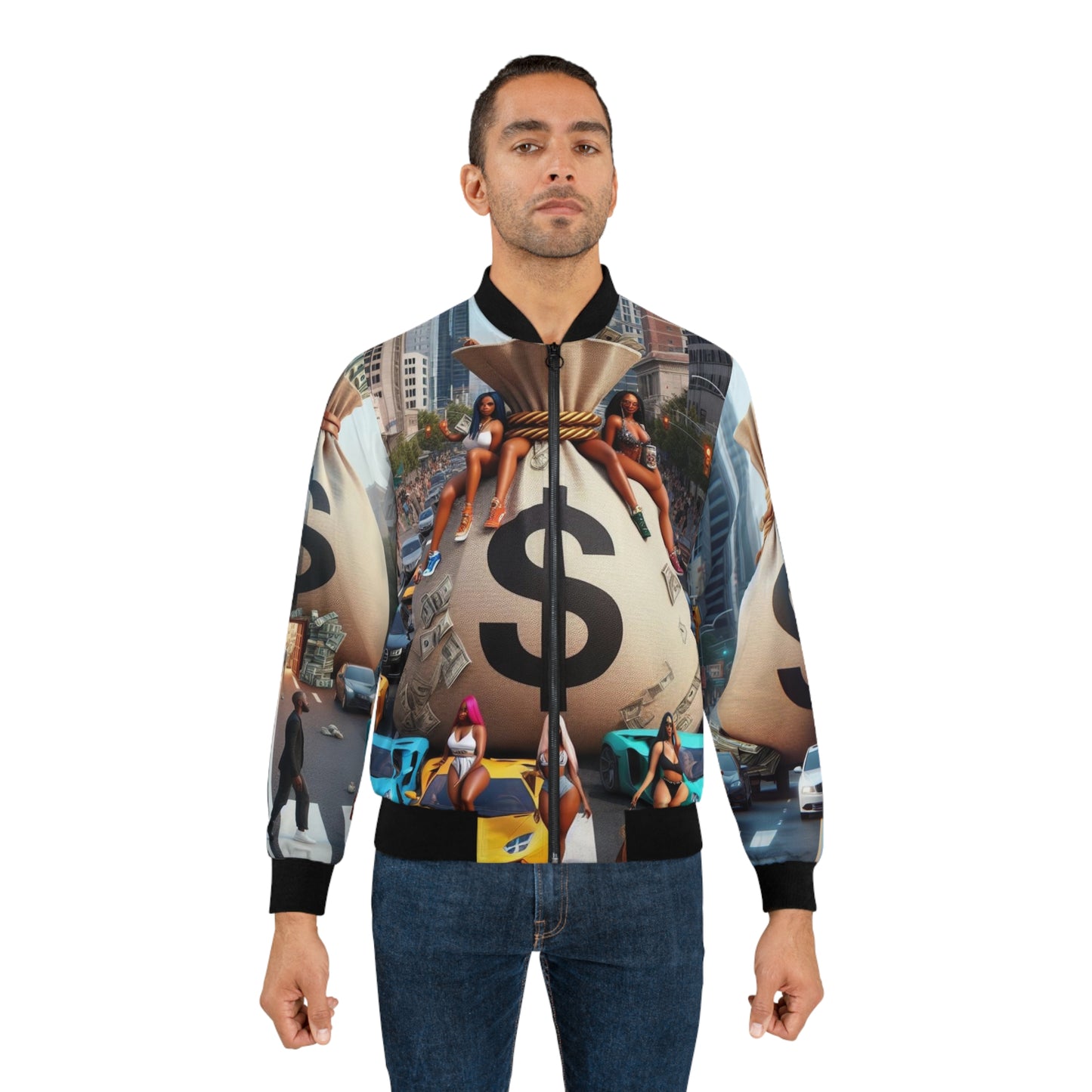 Men's Bomber Jacket (AOP)