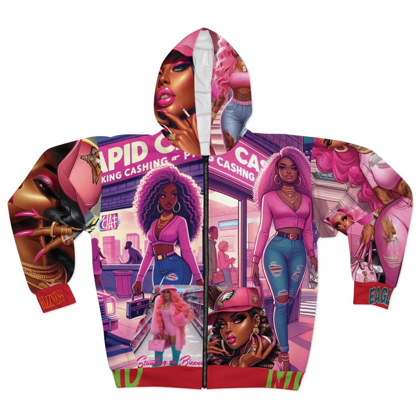 Unisex Zip Hoodie (AOP)