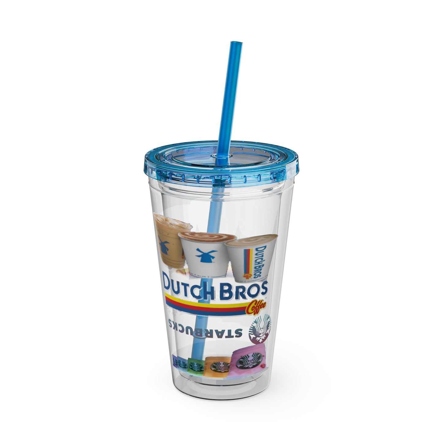 Sunsplash Tumbler with Straw, 16oz