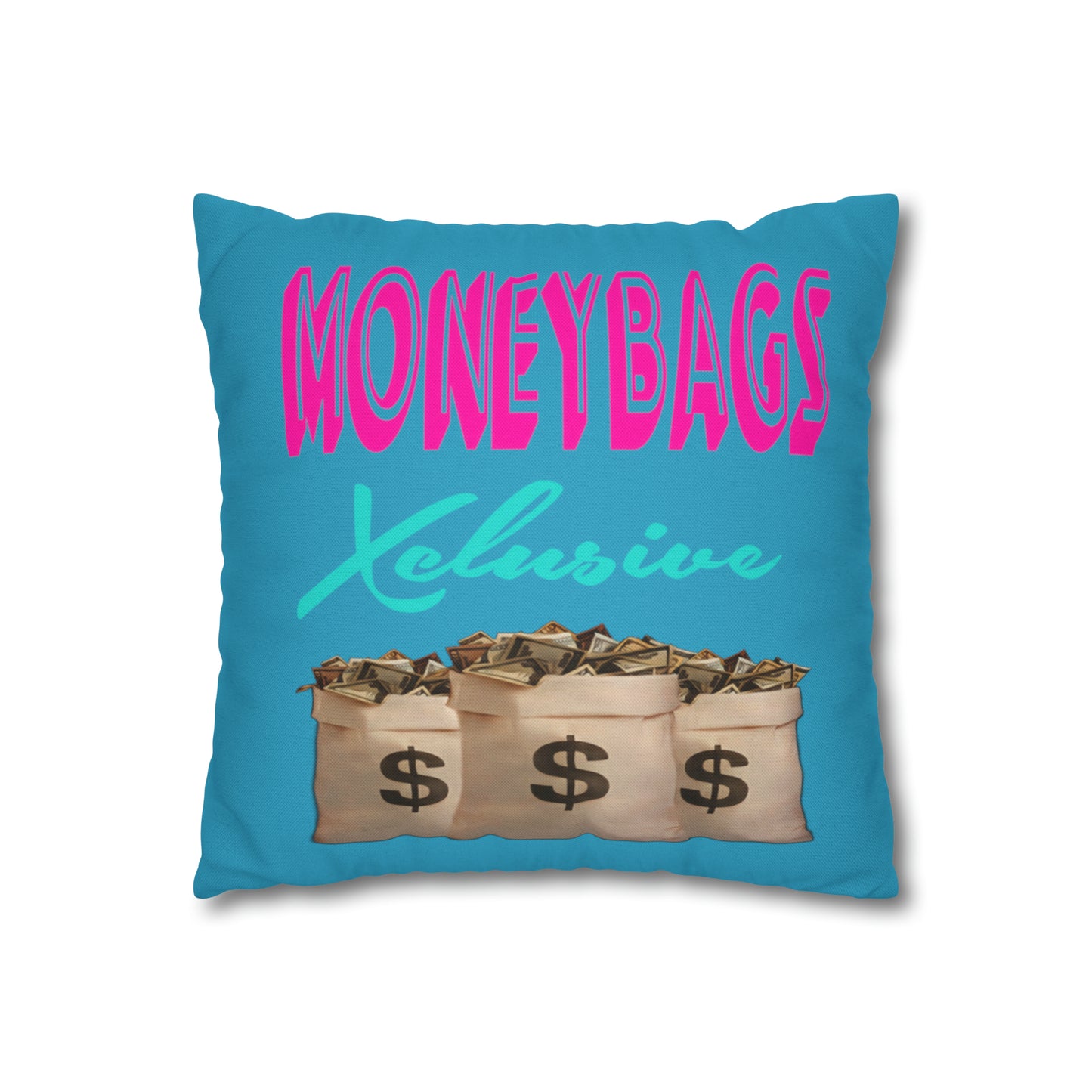 Spun Polyester Square Pillow Case