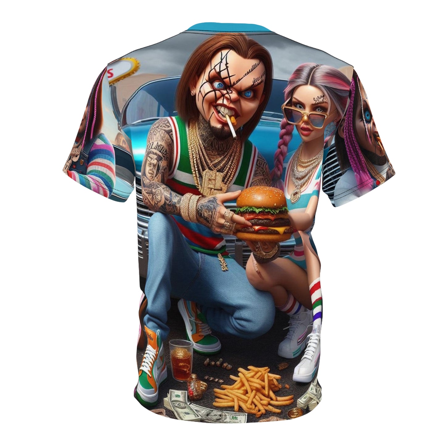 Unisex Cut & Sew Tee (AOP)