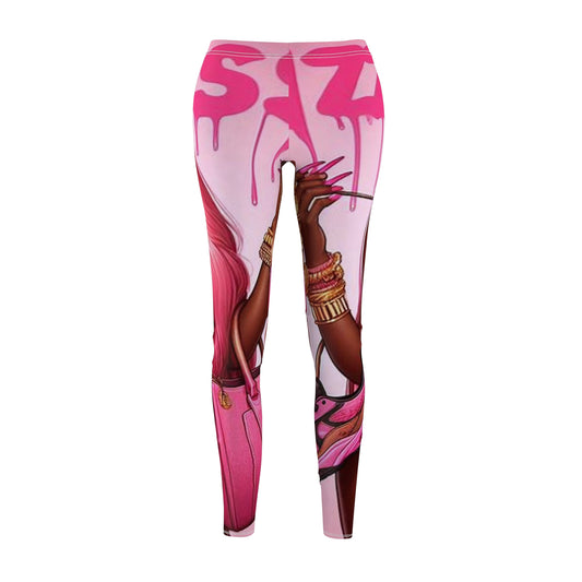 Women's Cut & Sew Casual Leggings (AOP)