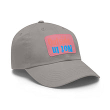 Load image into Gallery viewer, Dad Hat with Leather Patch (Rectangle)