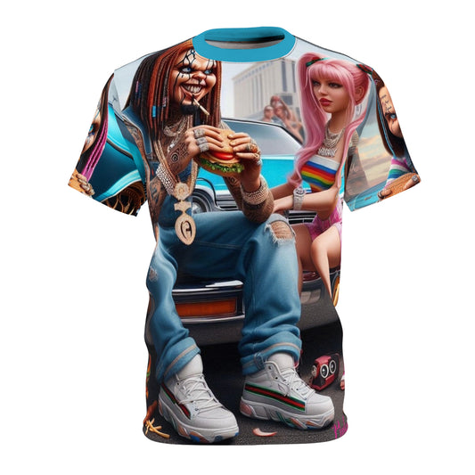 Unisex Cut & Sew Tee (AOP)