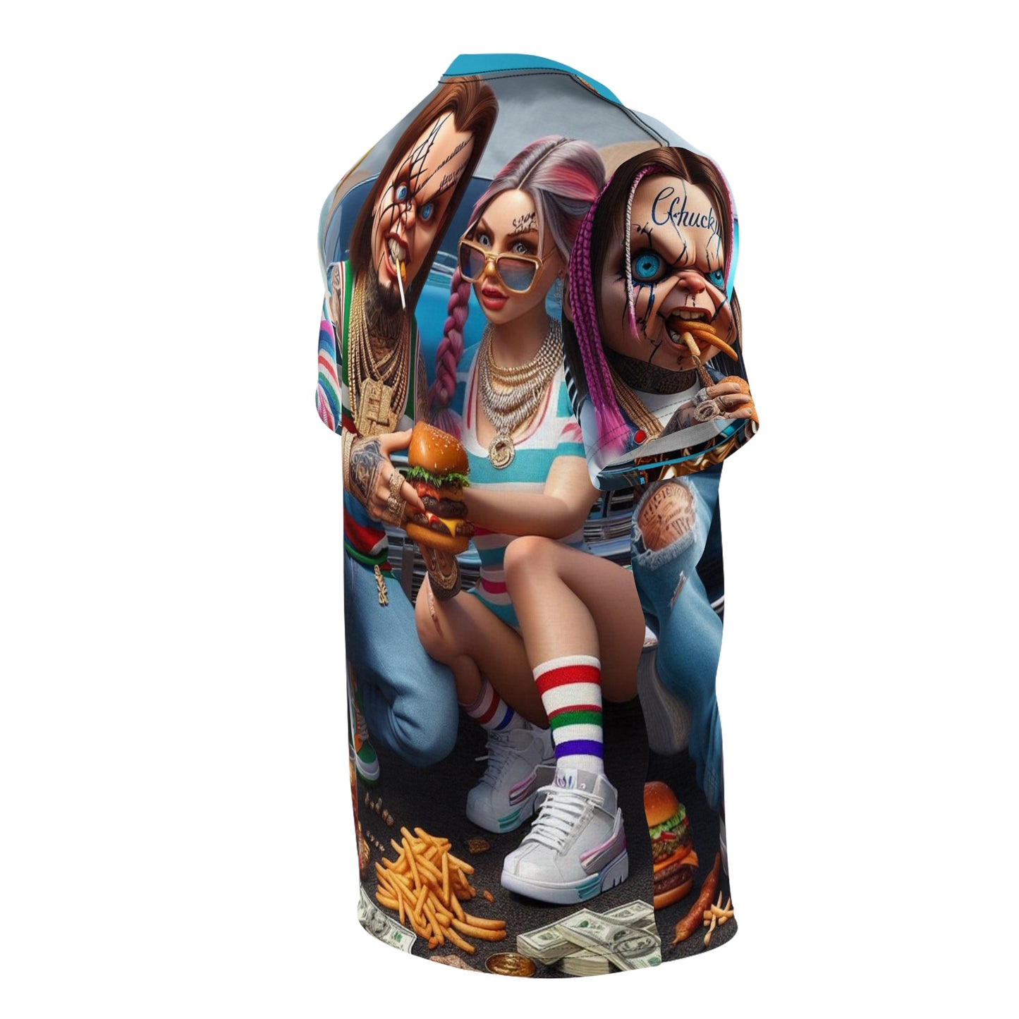 Unisex Cut & Sew Tee (AOP)