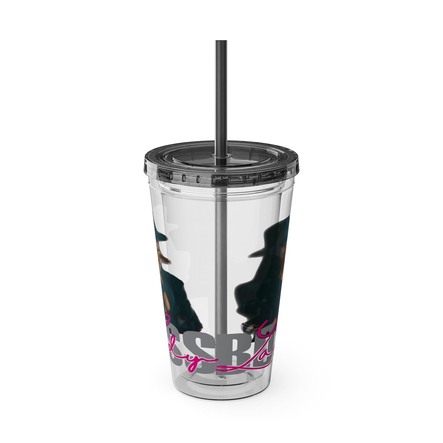 Sunsplash Tumbler with Straw, 16oz