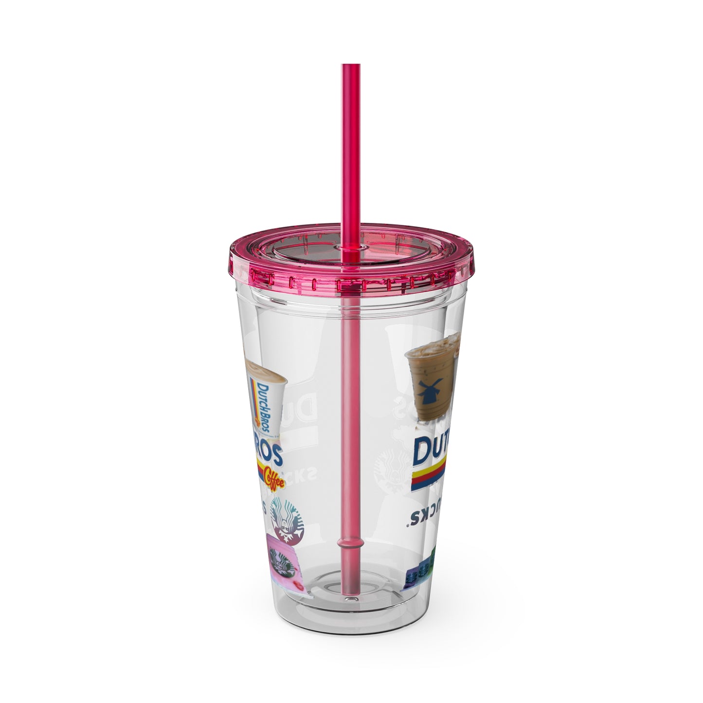 Sunsplash Tumbler with Straw, 16oz
