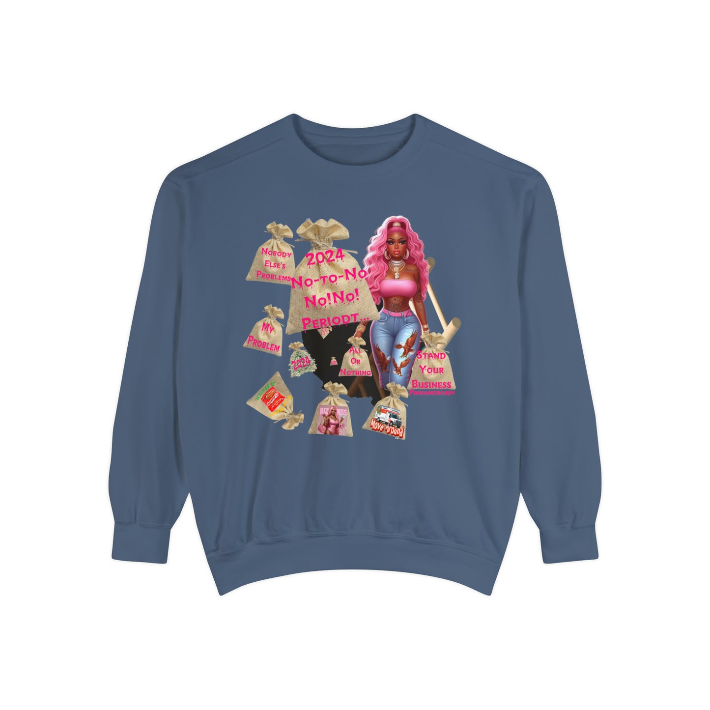 Unisex Garment-Dyed Sweatshirt