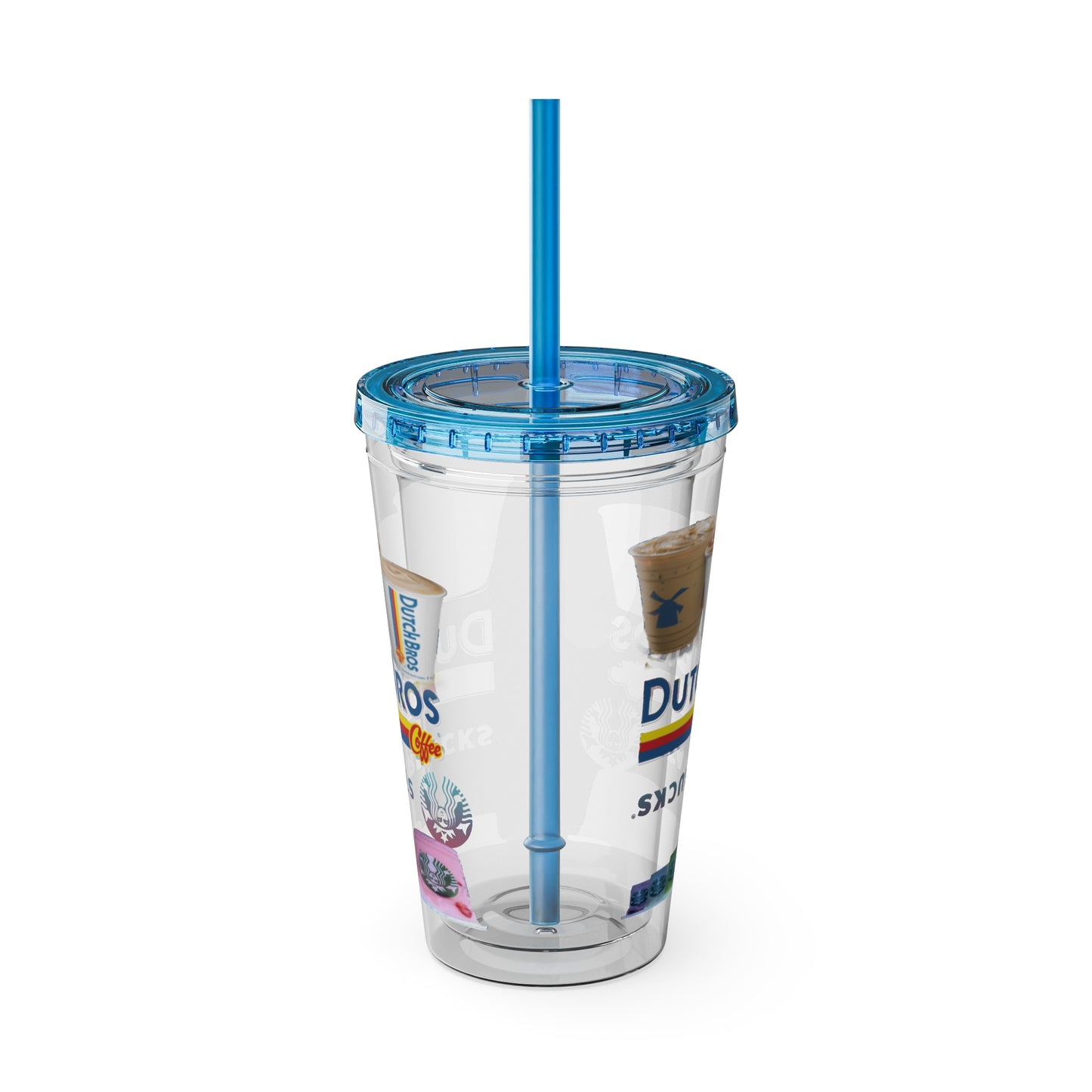 Sunsplash Tumbler with Straw, 16oz