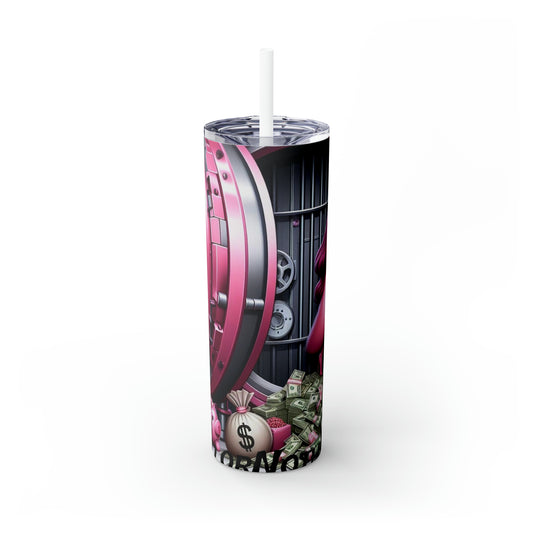 Skinny Tumbler with Straw, 20oz