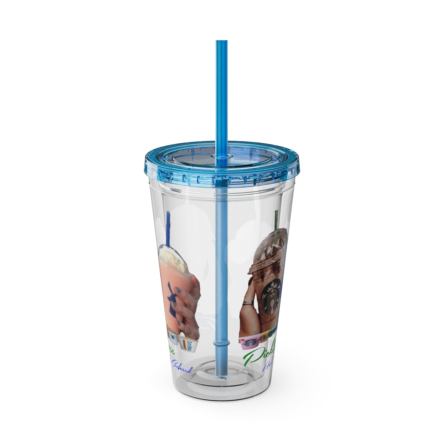 Sunsplash Tumbler with Straw, 16oz