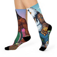 Load image into Gallery viewer, Cushioned Crew Socks