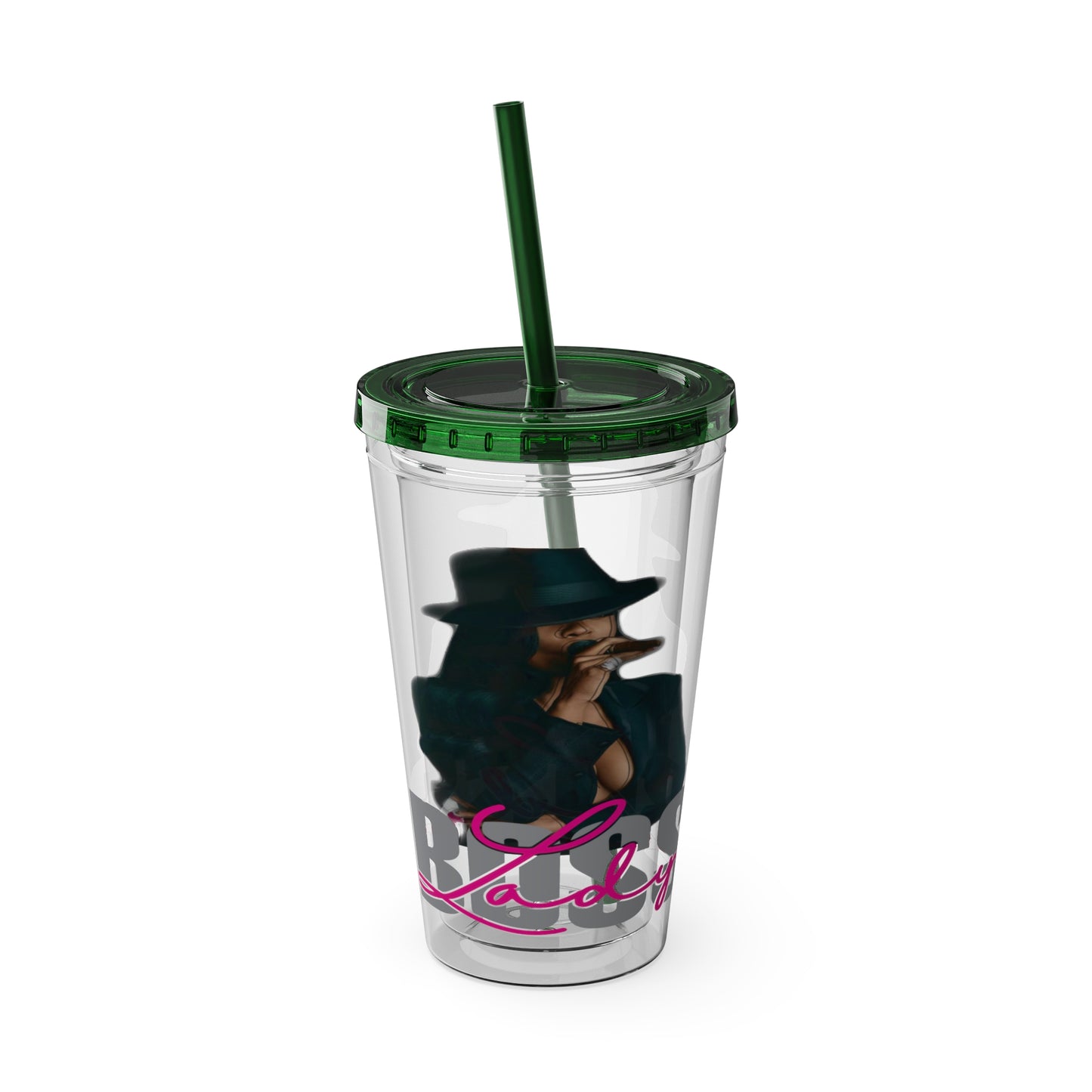 Sunsplash Tumbler with Straw, 16oz