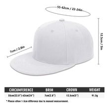 Load image into Gallery viewer, Four Sides Embroidered Adjustable Flat Bill Caps