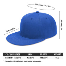 Load image into Gallery viewer, Four Sides Embroidered Adjustable Flat Bill Caps