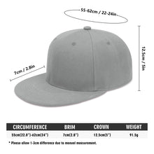 Load image into Gallery viewer, Four Sides Embroidered Adjustable Flat Bill Caps