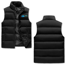 Load image into Gallery viewer, Mens Lightweight Stand Collar Zip Up Puffer Vest