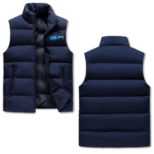 Load image into Gallery viewer, Mens Lightweight Stand Collar Zip Up Puffer Vest