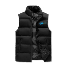 Load image into Gallery viewer, Mens Lightweight Stand Collar Zip Up Puffer Vest