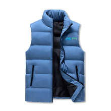 Load image into Gallery viewer, Mens Lightweight Stand Collar Zip Up Puffer Vest