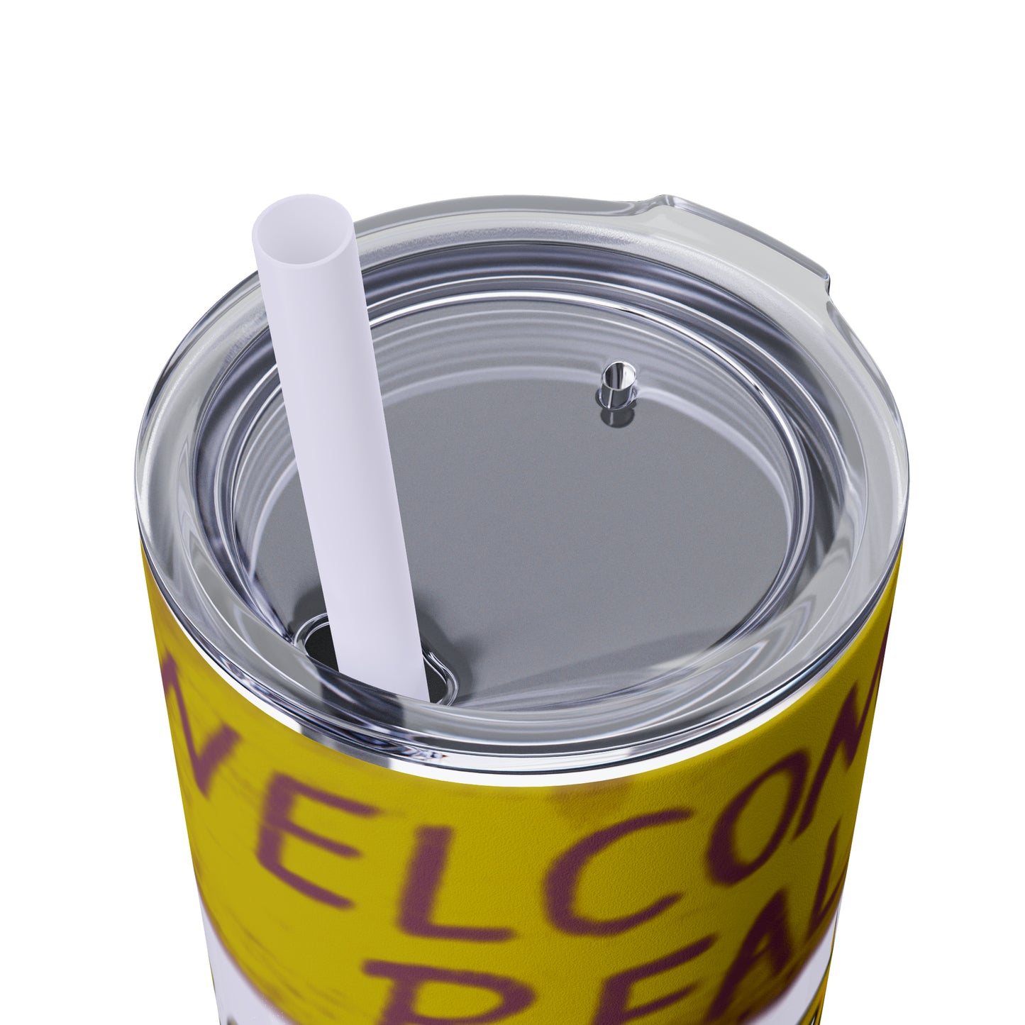 Skinny Tumbler with Straw, 20oz