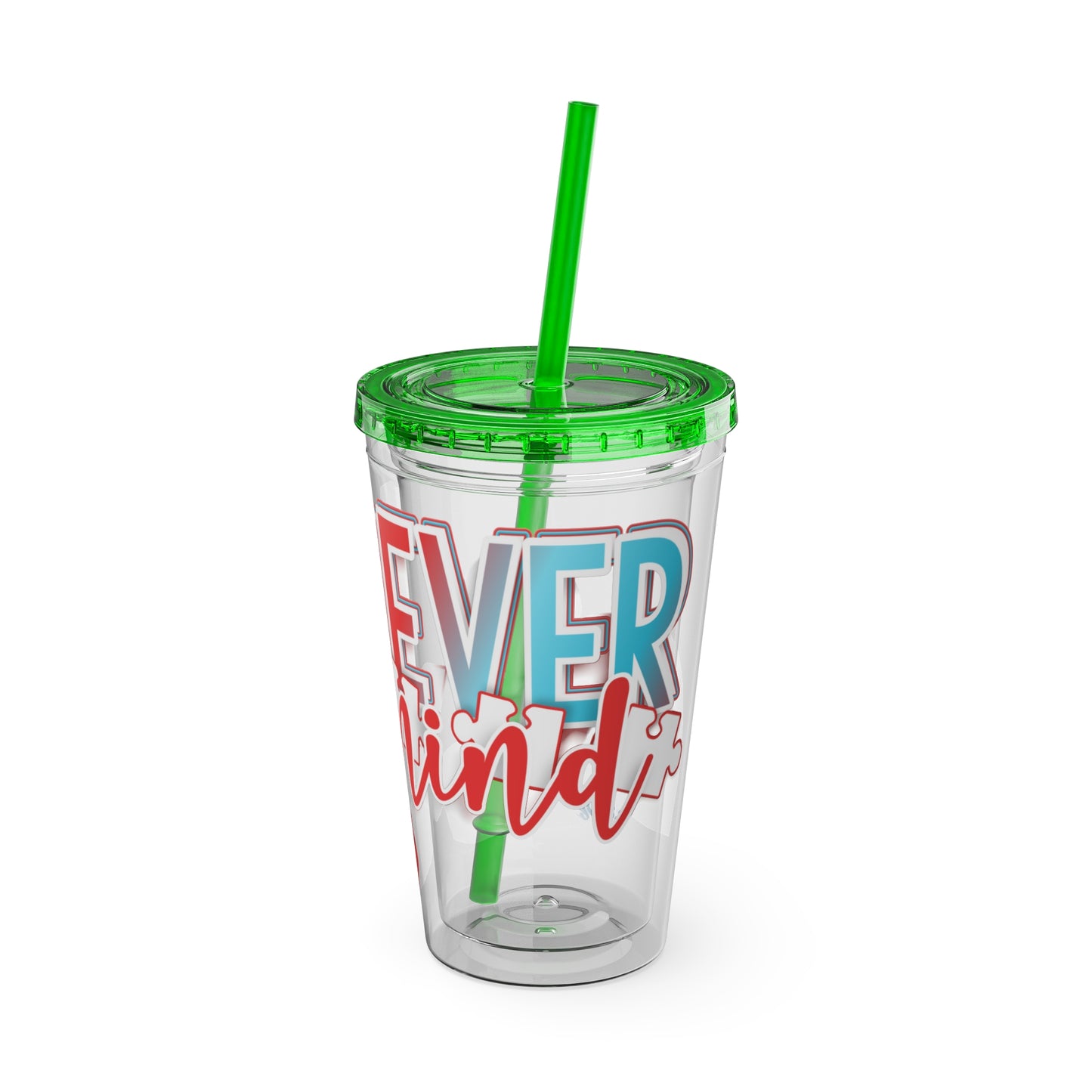 Sunsplash Tumbler with Straw, 16oz