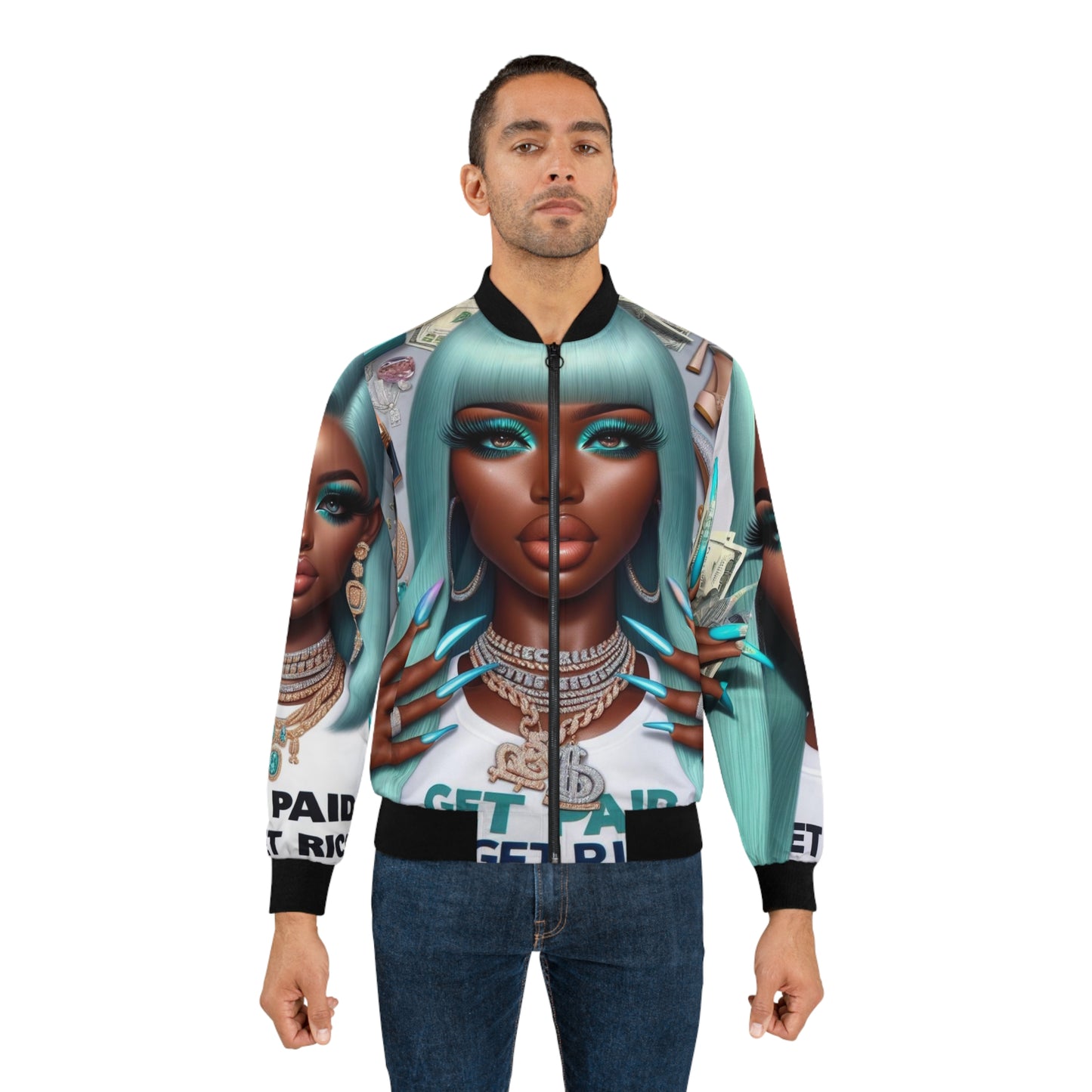 Men's Bomber Jacket (AOP)