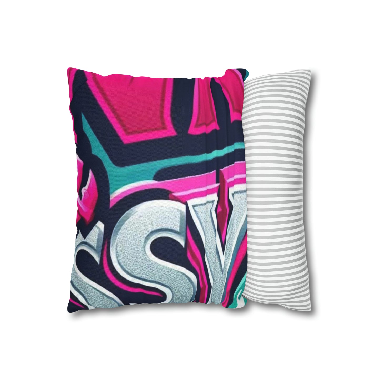 Spun Polyester Square Pillow Case