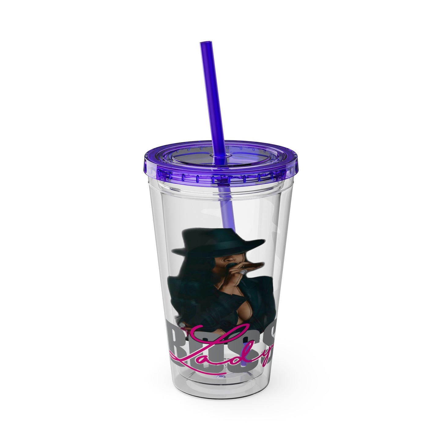 Sunsplash Tumbler with Straw, 16oz