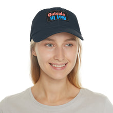 Load image into Gallery viewer, Dad Hat with Leather Patch (Rectangle)