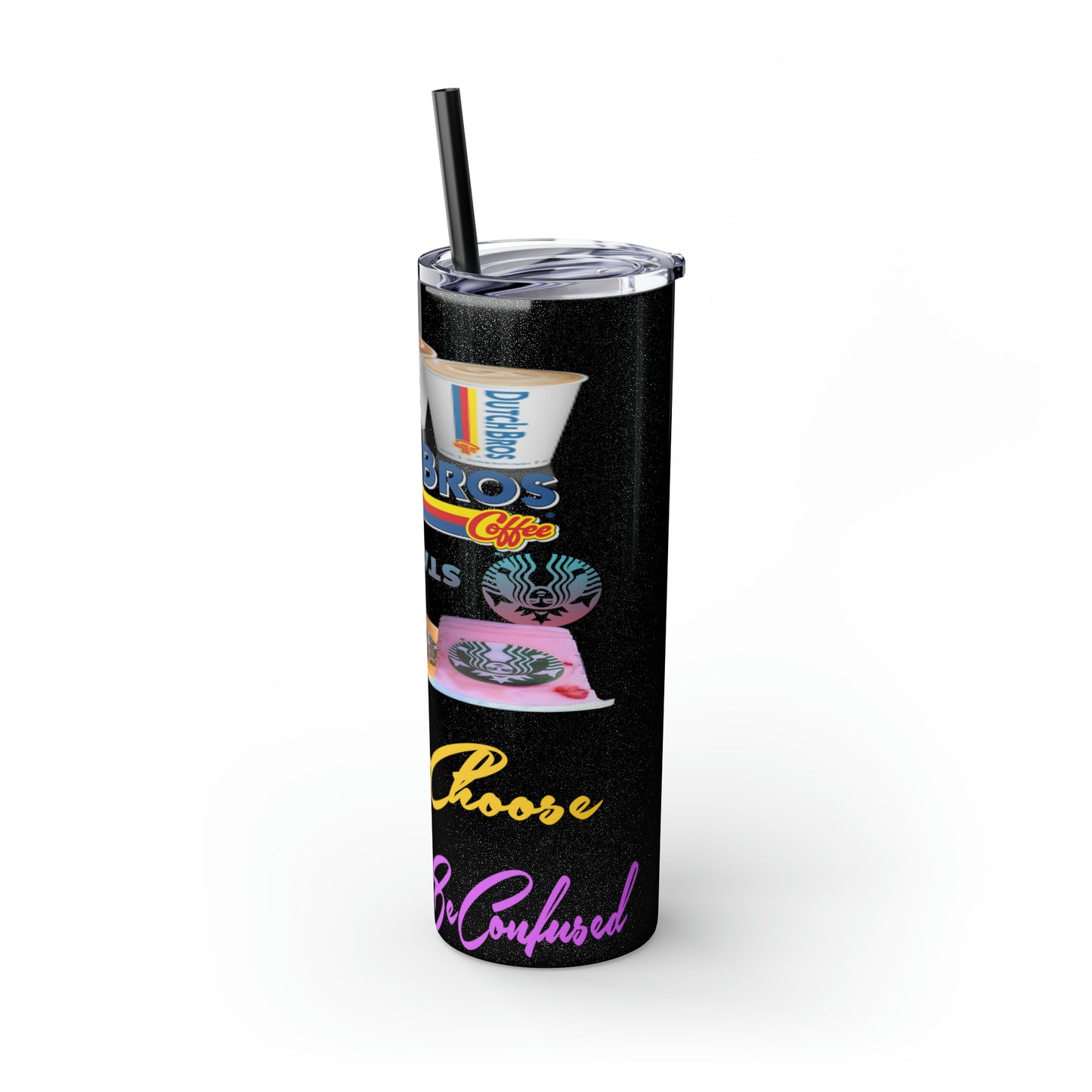 Skinny Tumbler with Straw, 20oz