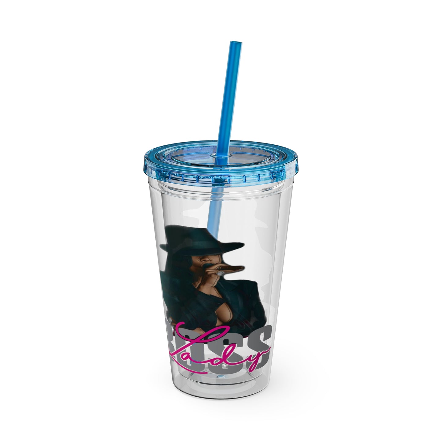 Sunsplash Tumbler with Straw, 16oz