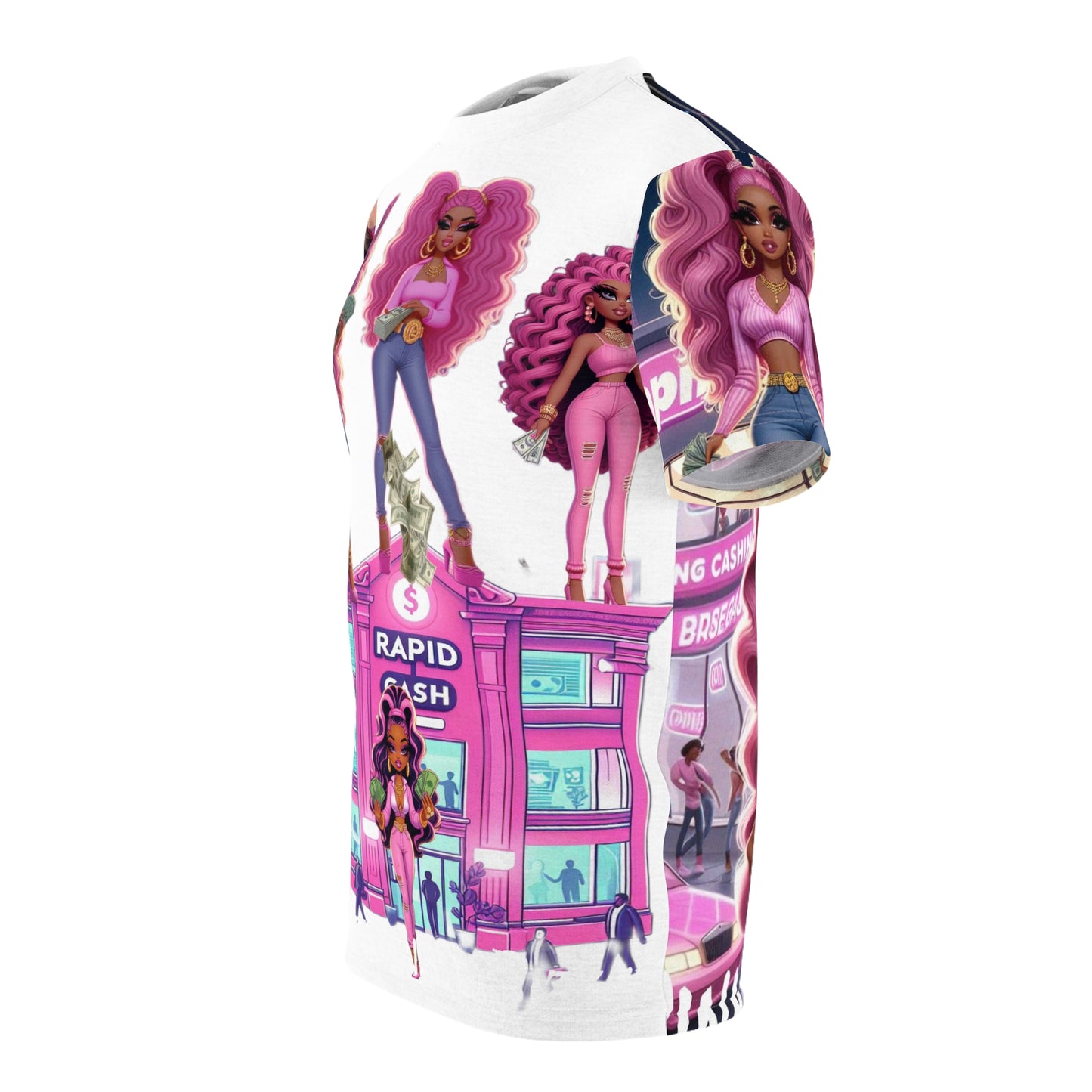 Unisex Cut & Sew Tee (AOP)