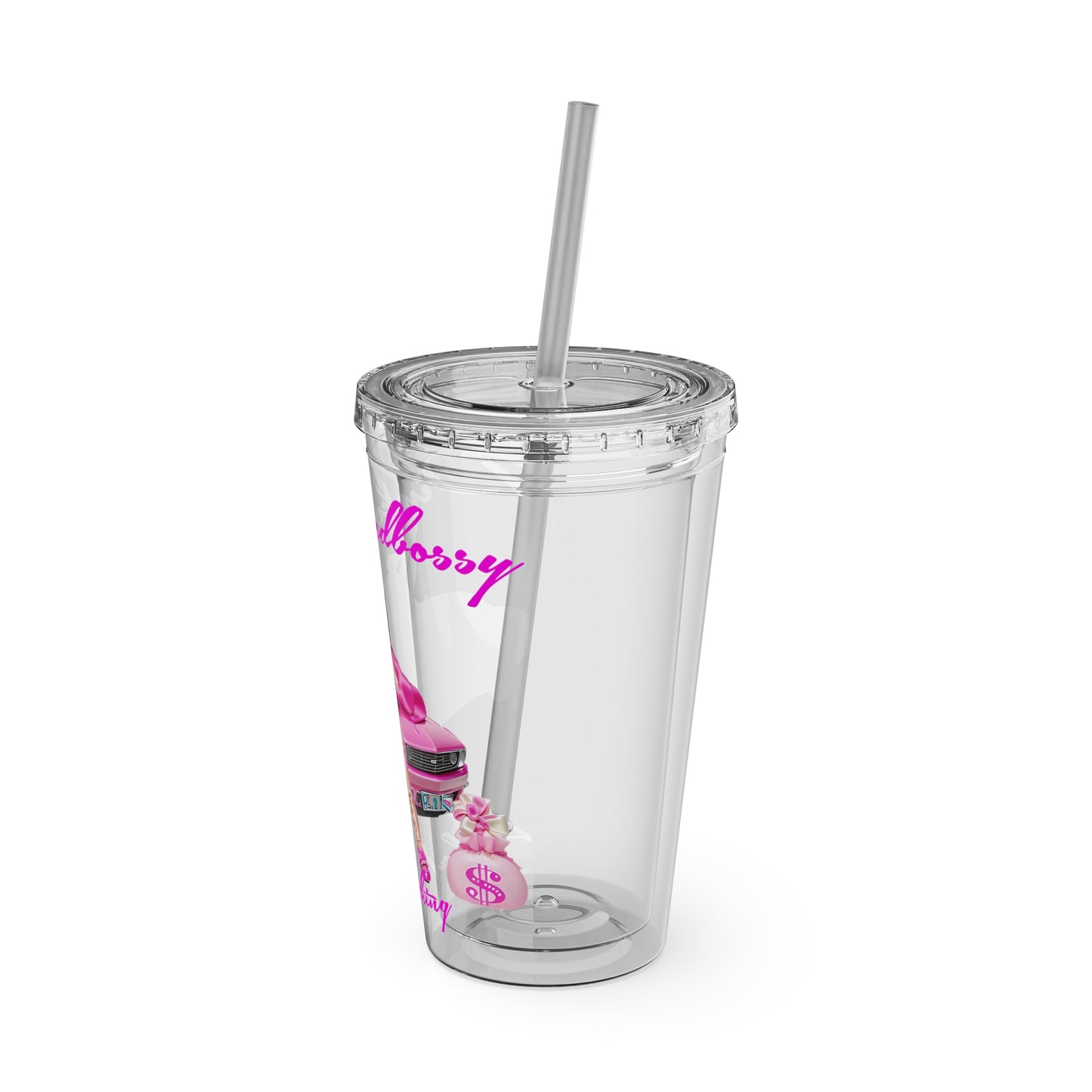 Sunsplash Tumbler with Straw, 16oz