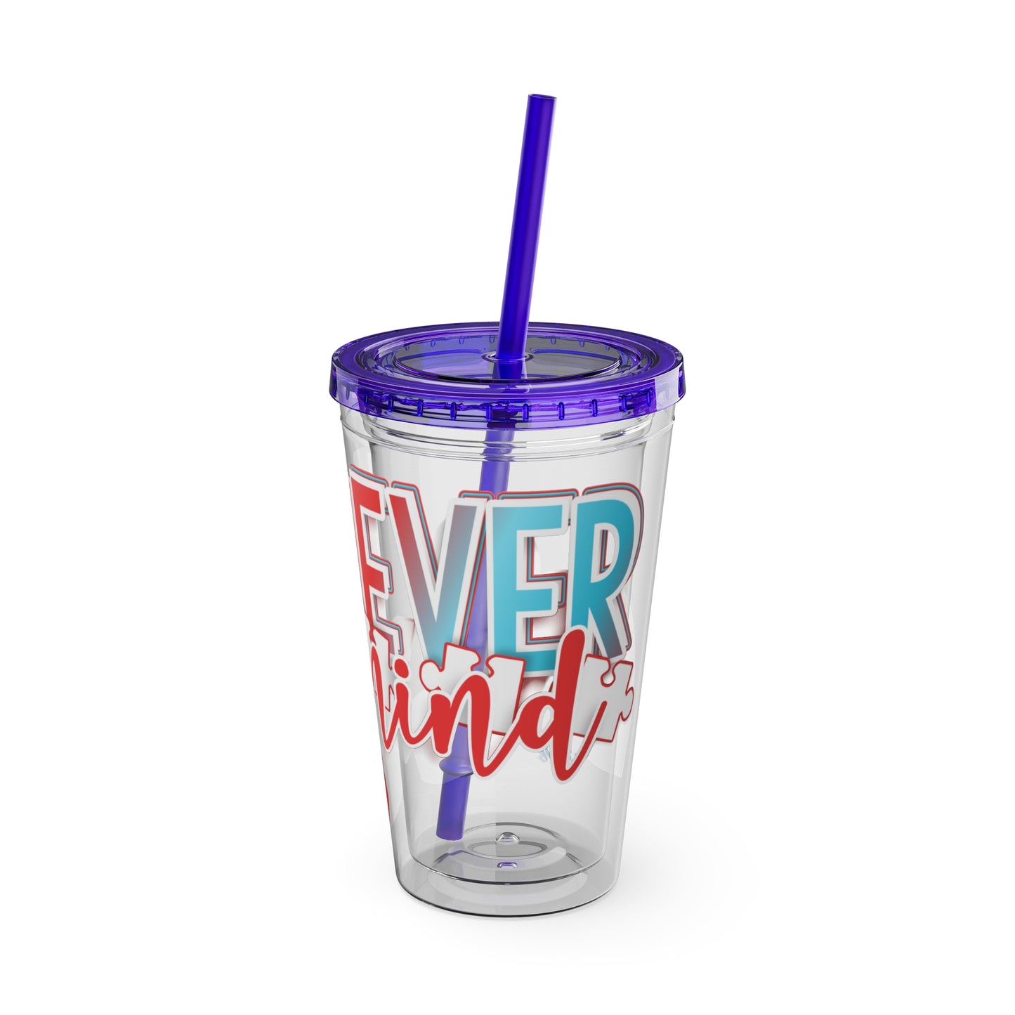 Sunsplash Tumbler with Straw, 16oz