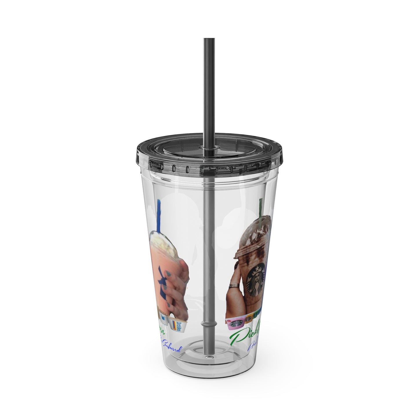 Sunsplash Tumbler with Straw, 16oz