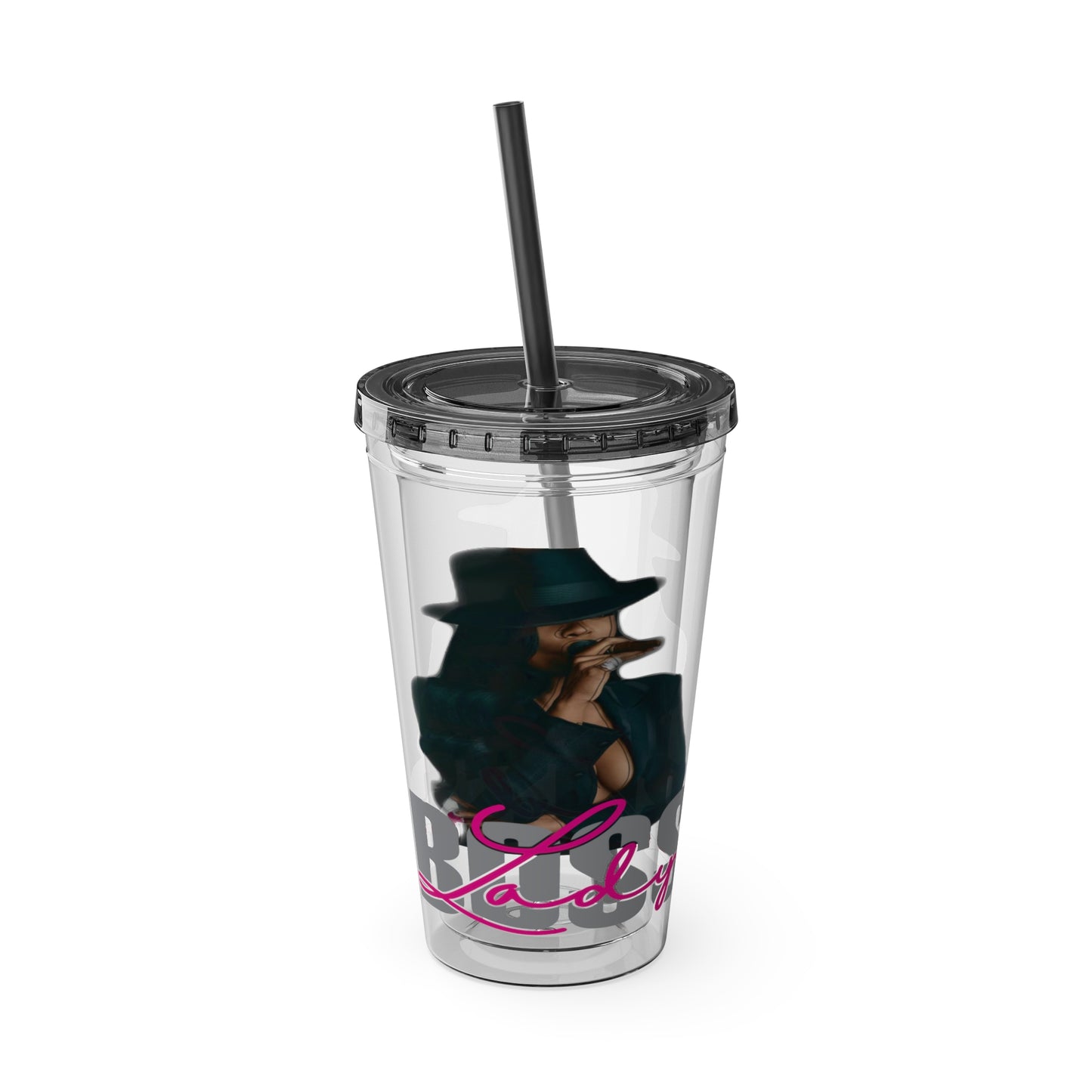 Sunsplash Tumbler with Straw, 16oz