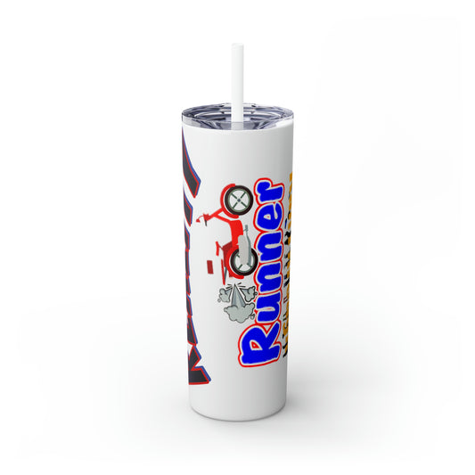 Skinny Tumbler with Straw, 20oz