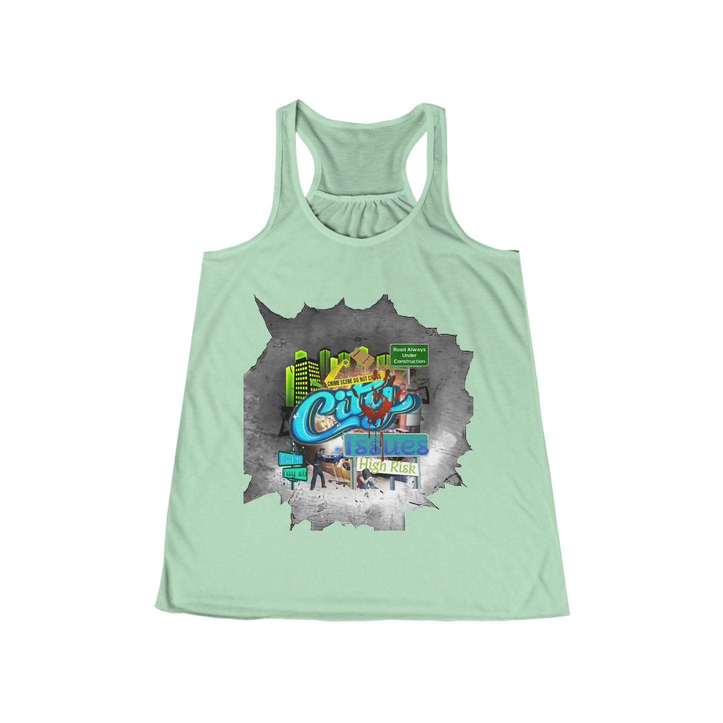 Women's Flowy Racerback Tank