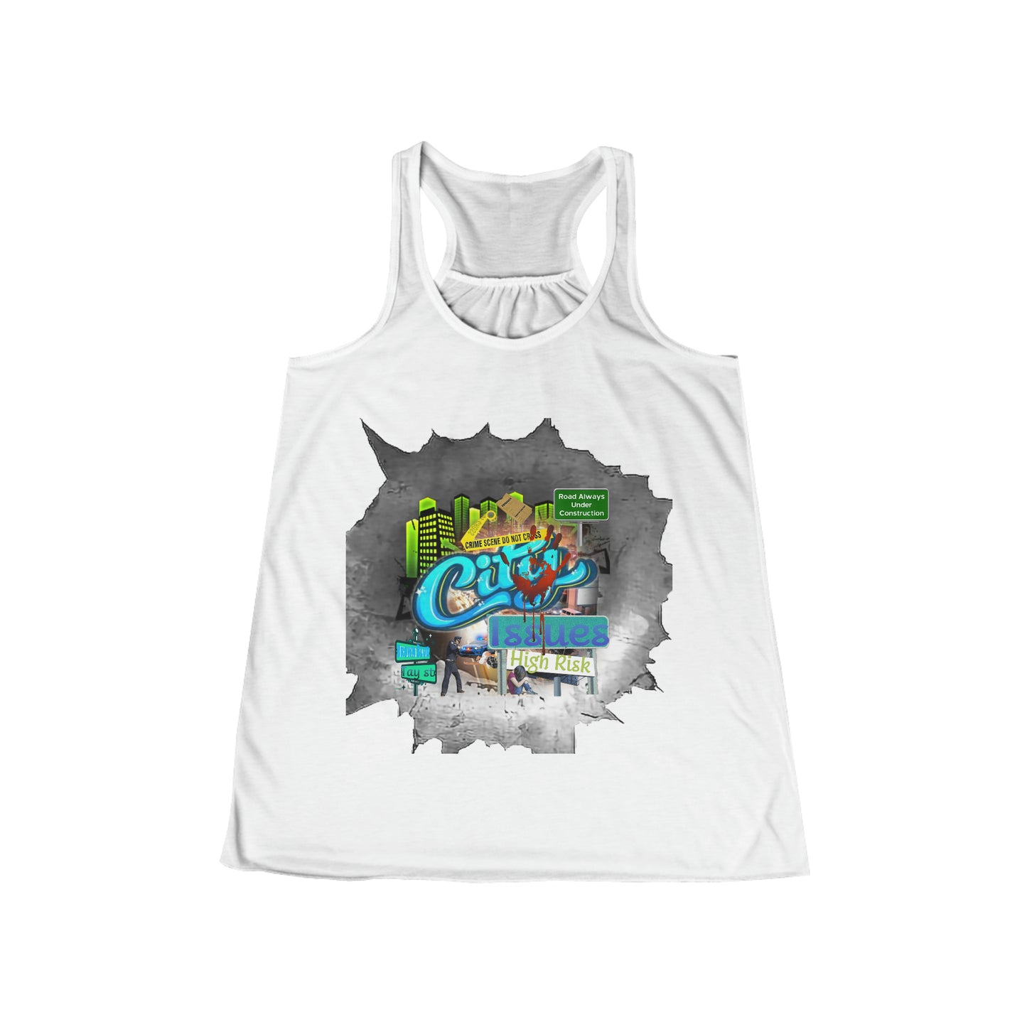 Women's Flowy Racerback Tank