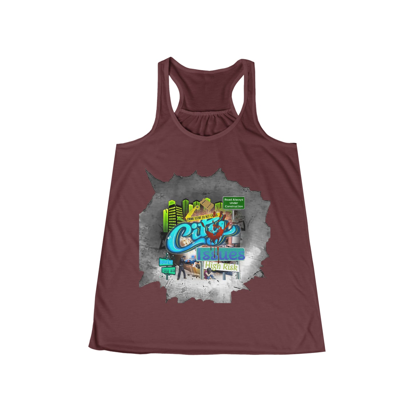 Women's Flowy Racerback Tank