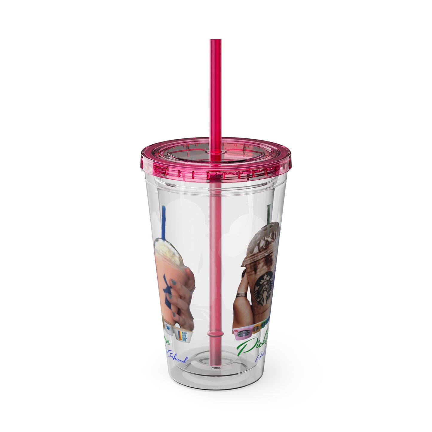 Sunsplash Tumbler with Straw, 16oz