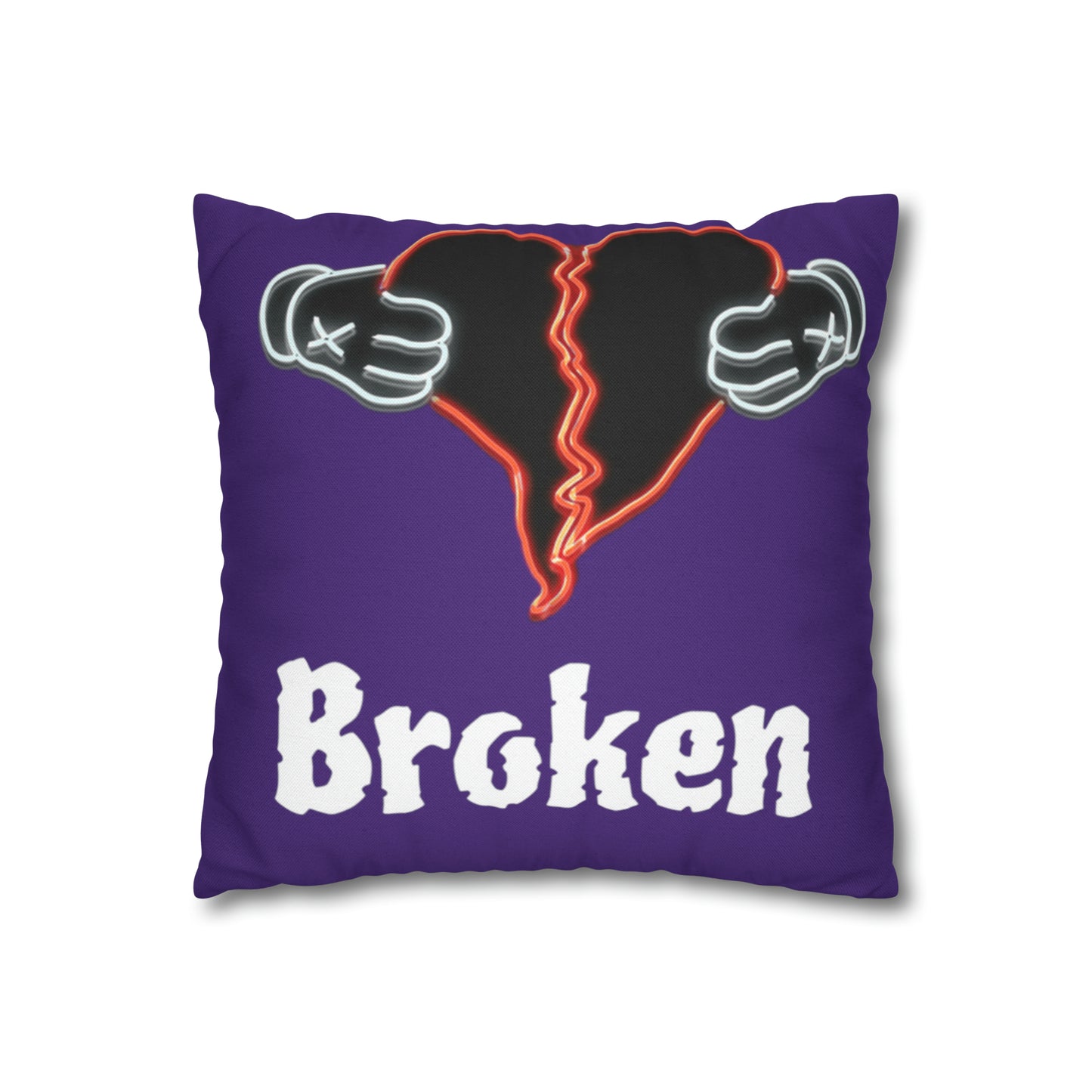 Spun Polyester Square Pillow Case