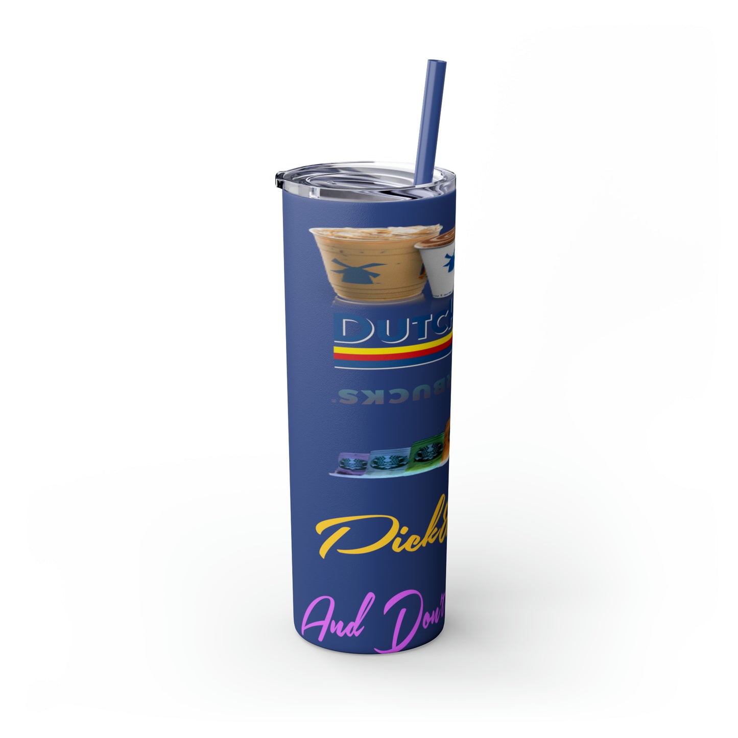 Skinny Tumbler with Straw, 20oz