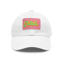 Load image into Gallery viewer, Dad Hat with Leather Patch (Rectangle)