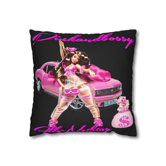 Spun Polyester Square Pillow Case