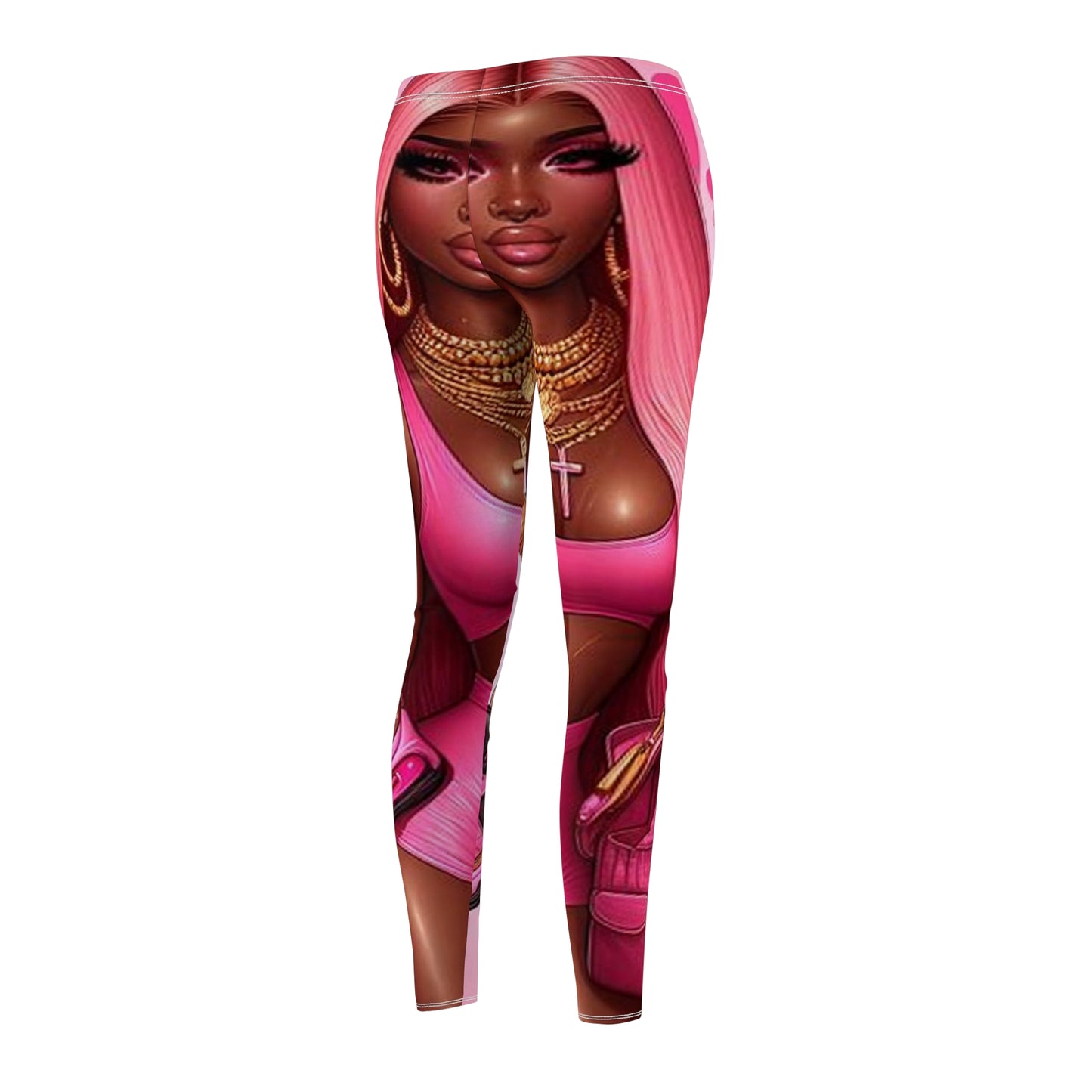 Women's Cut & Sew Casual Leggings (AOP)